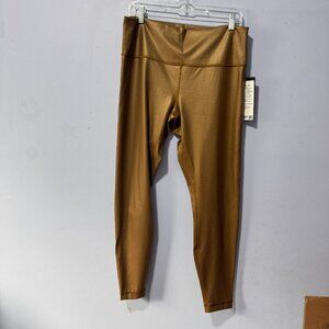 lululemon athletica Metallic Bronze Leggings